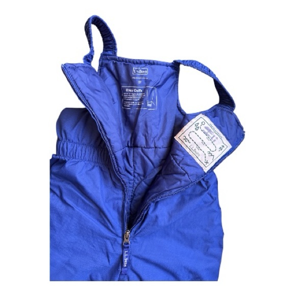 L.L. Bean snow bib - Picture 3 of 4